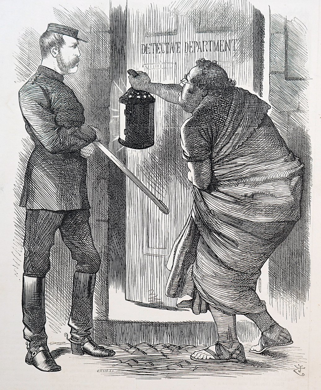 Karikatura od Johna Tenniel od John Tenniel