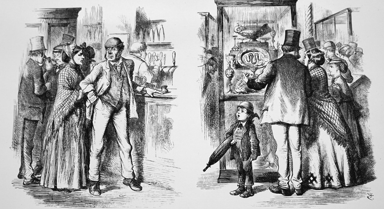 Karikatura od Johna Tenniela od John Tenniel