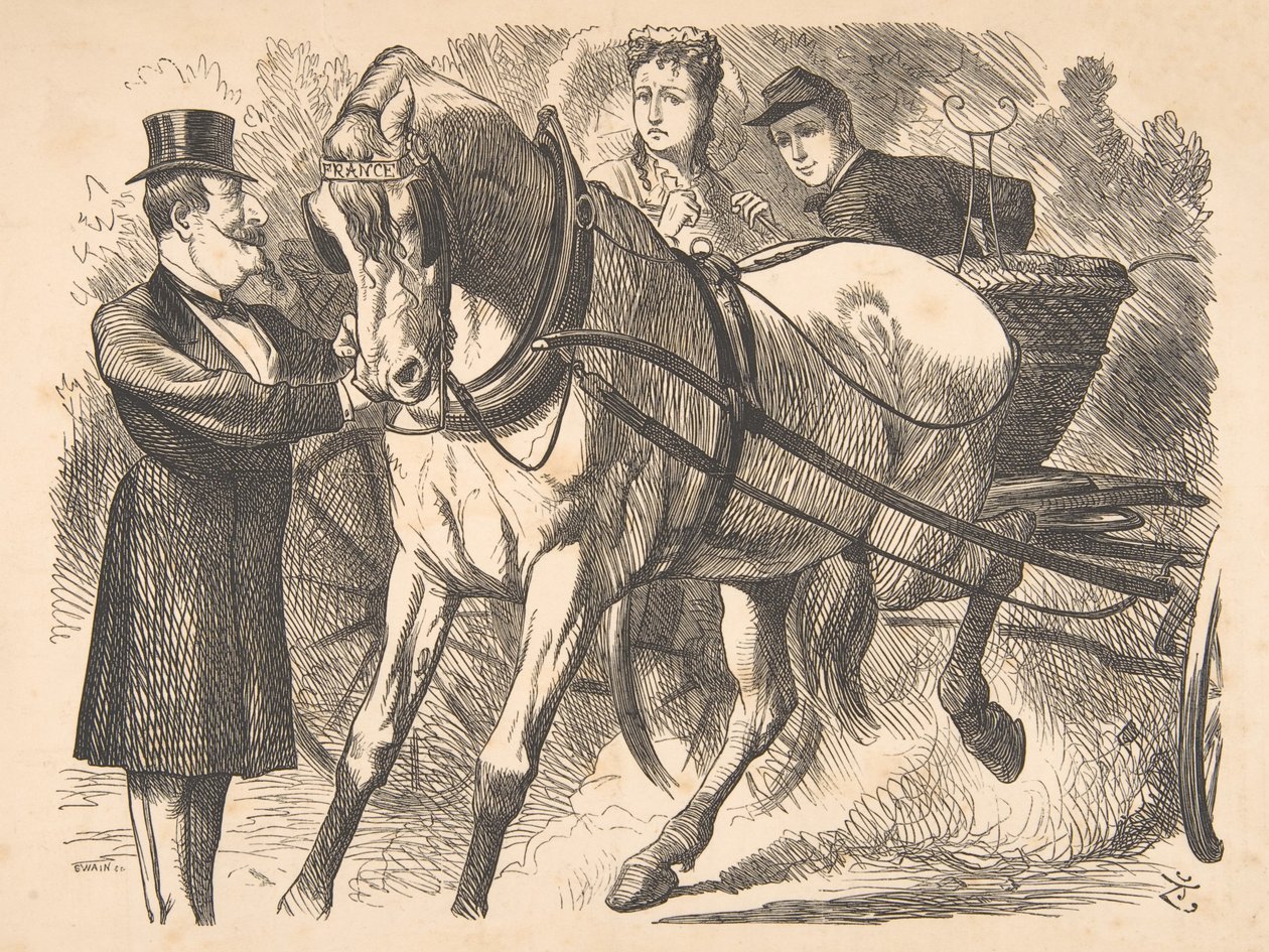 Easing the Curb Punch, 24. července 1869, 1869. od John Tenniel