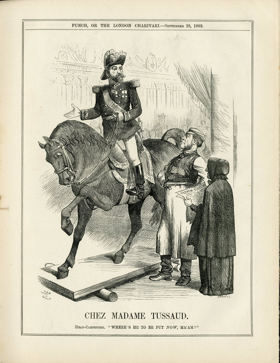 Ilustrace John Tenniel (1820-1914) v Punch od John Tenniel