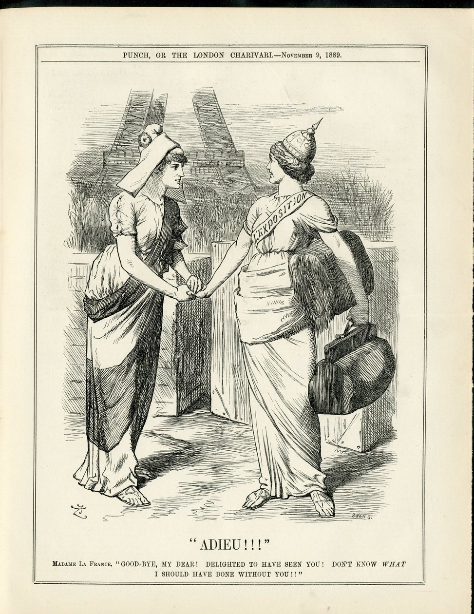 Ilustrace John Tenniel (1820-1914) v Punch od John Tenniel
