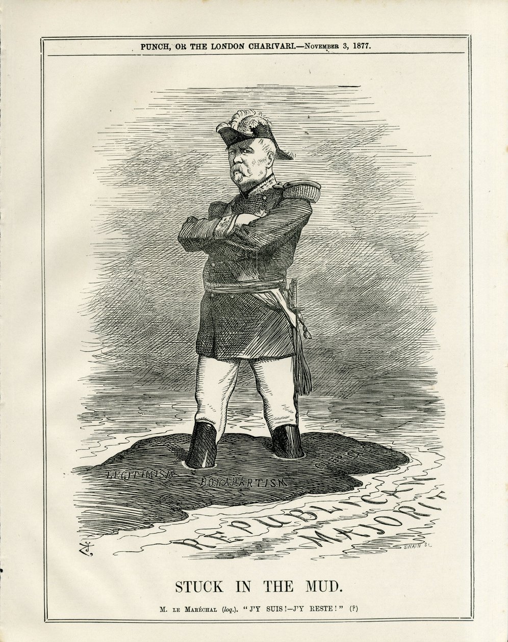 Ilustrace John Tenniel (1820-1914) v Punch od John Tenniel