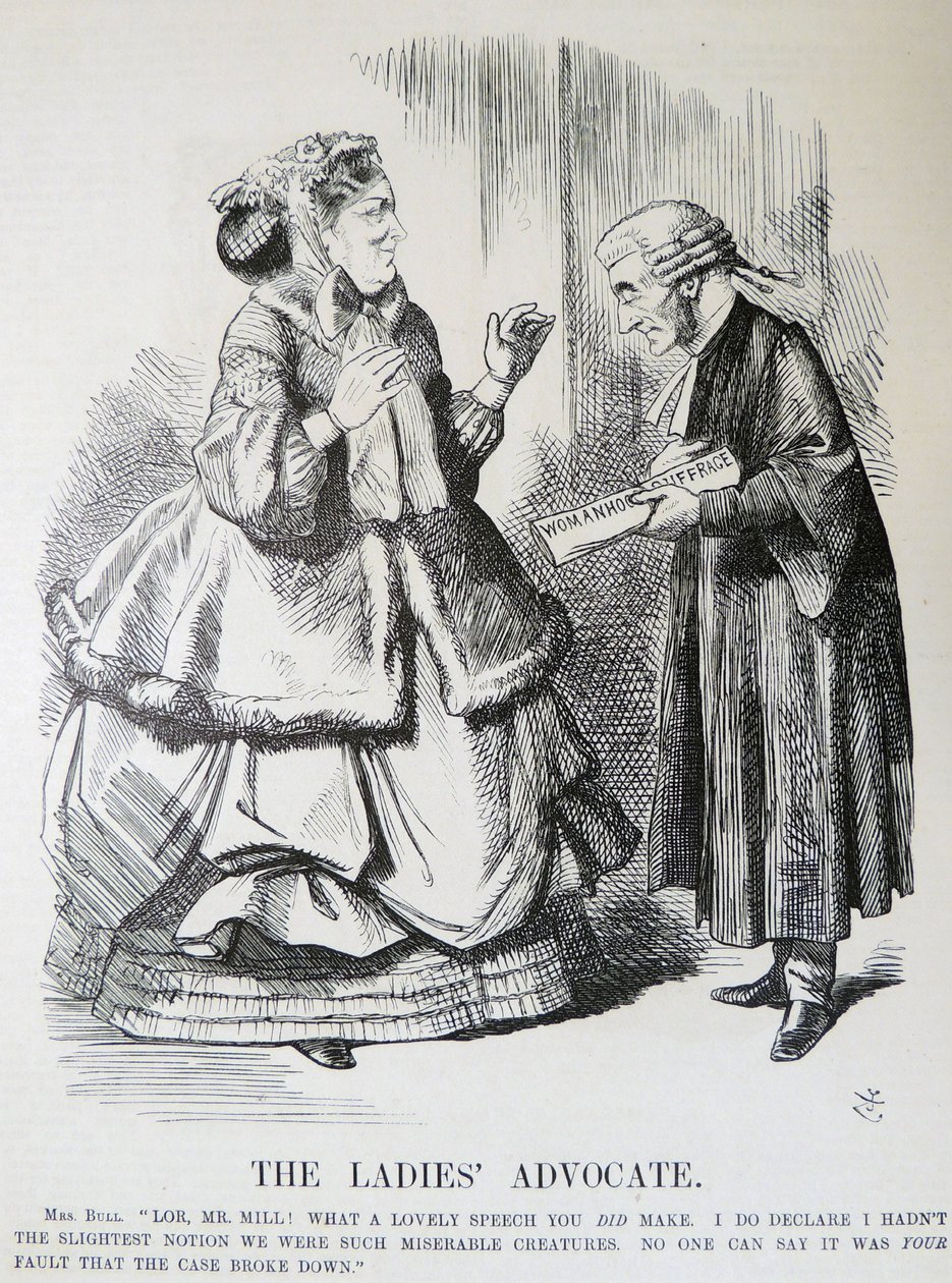 John Stuart Mill od John Tenniel