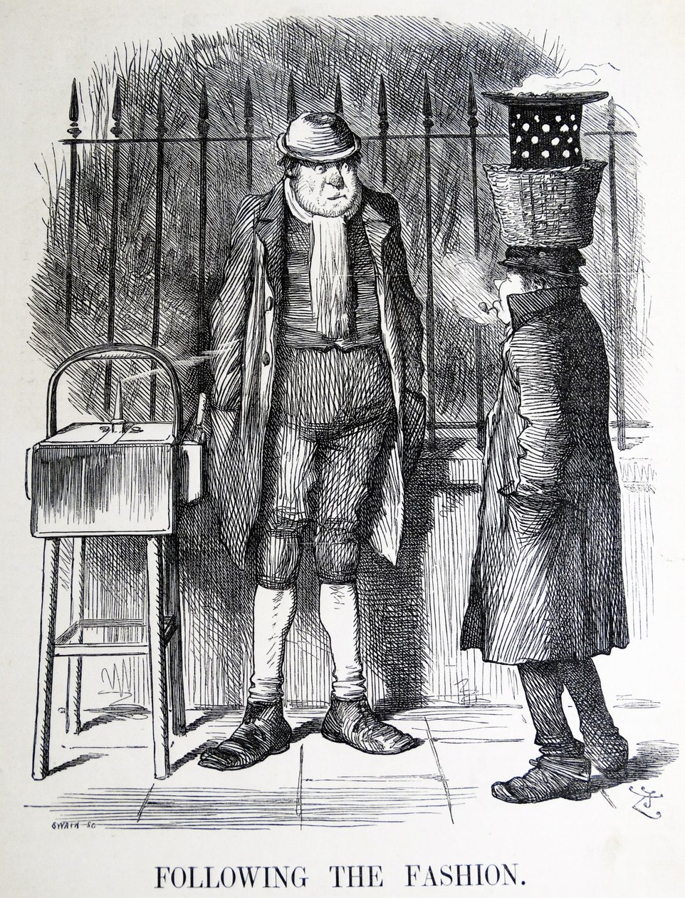 Karikatura Johna Tenniela s názvem „Společnosti s ručením omezeným“ od John Tenniel