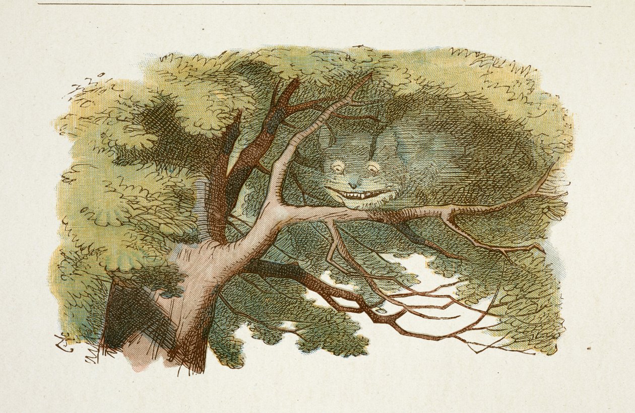 ""The Cheshire Cat"" Talíř z ""Alenka v říši divů"" (Alice