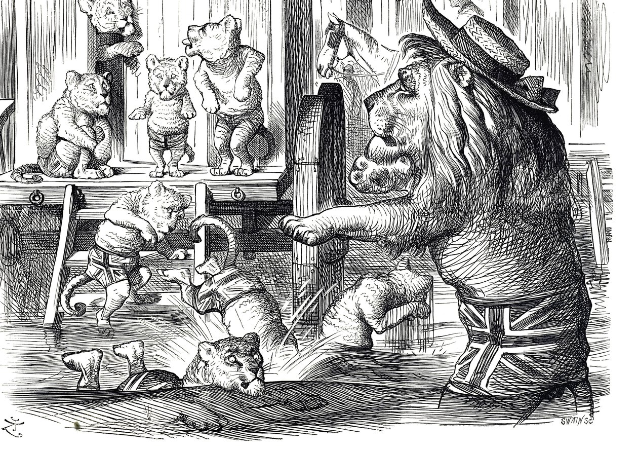 Punchova rada britským přímořským dovolenkářům od John Tenniel