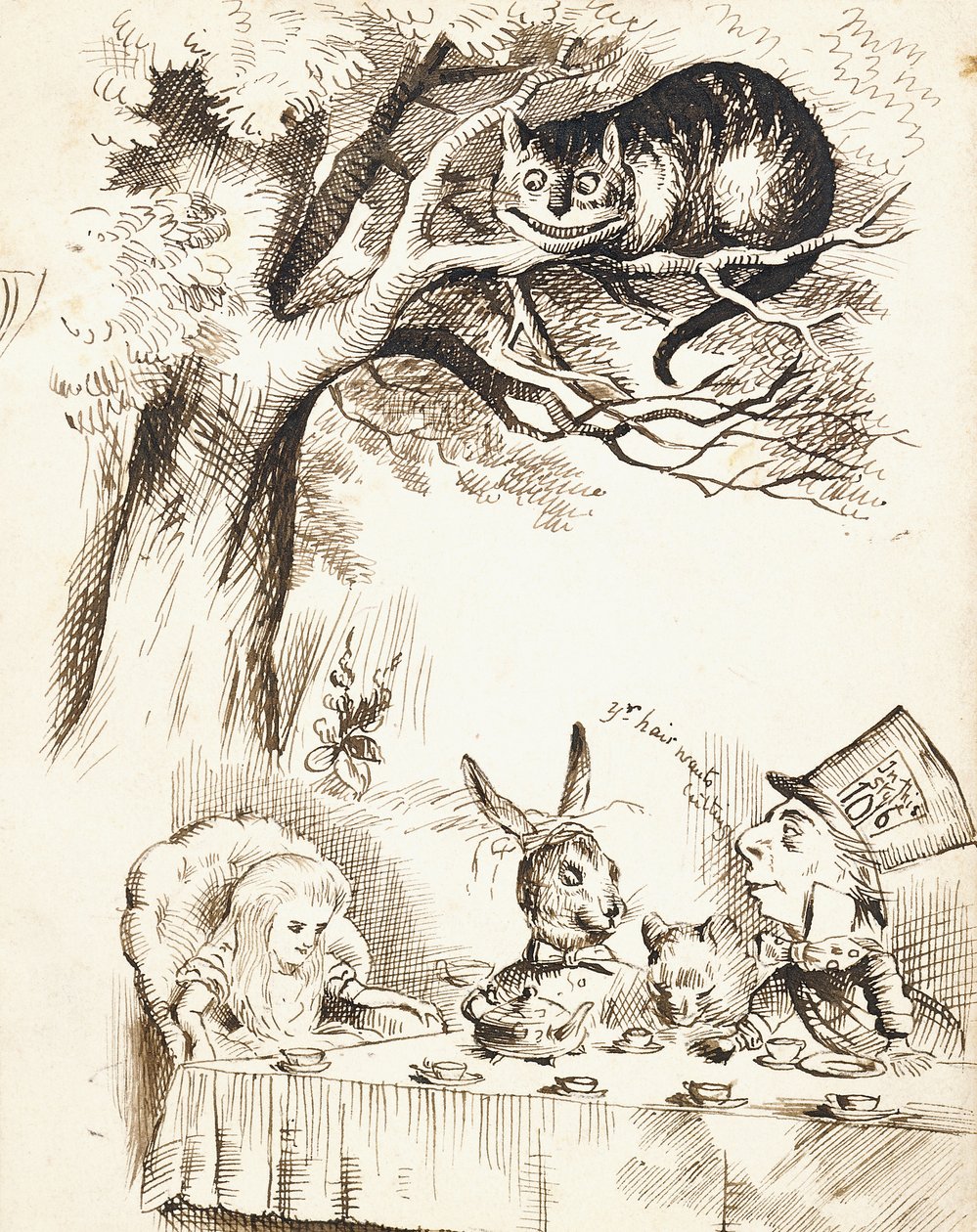 Scéna z The Mad Hatter