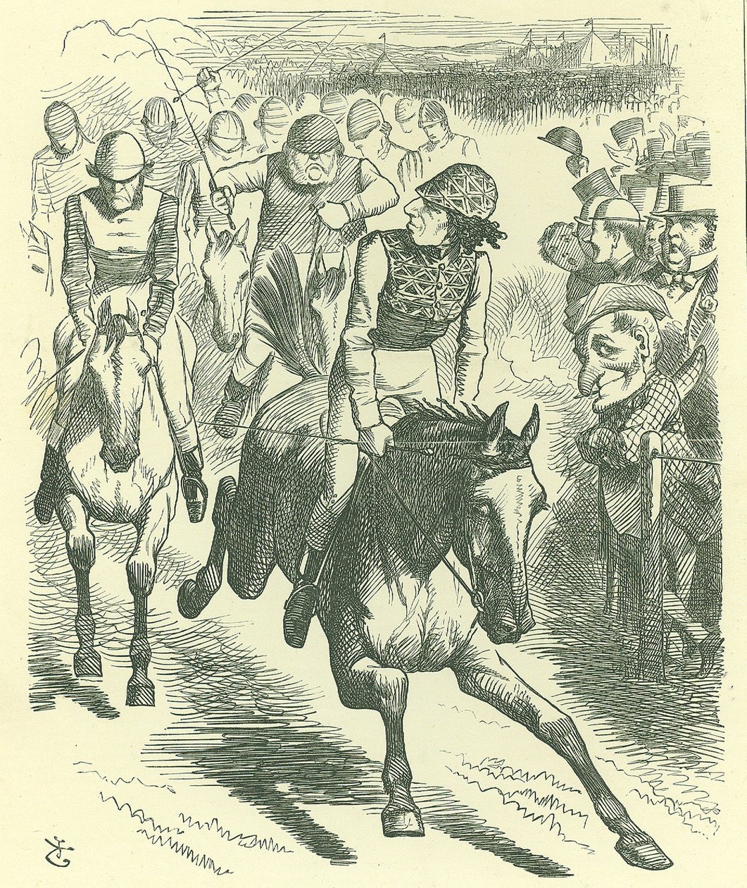 Derby od John Tenniel