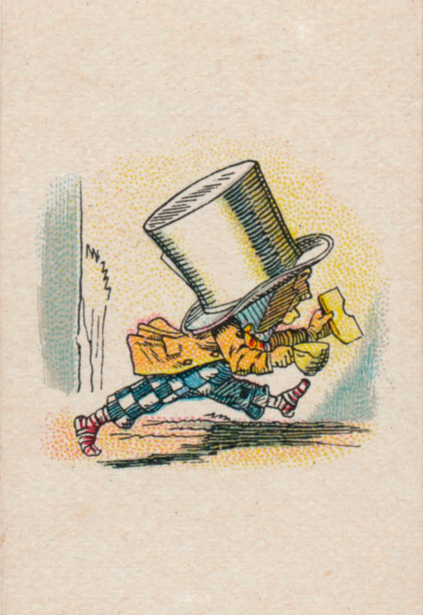 Kloboučník odcházející ze dvora, 1930 od John Tenniel