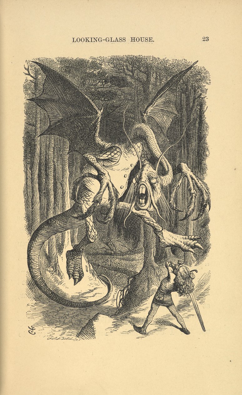 Jabberwocky. od John Tenniel