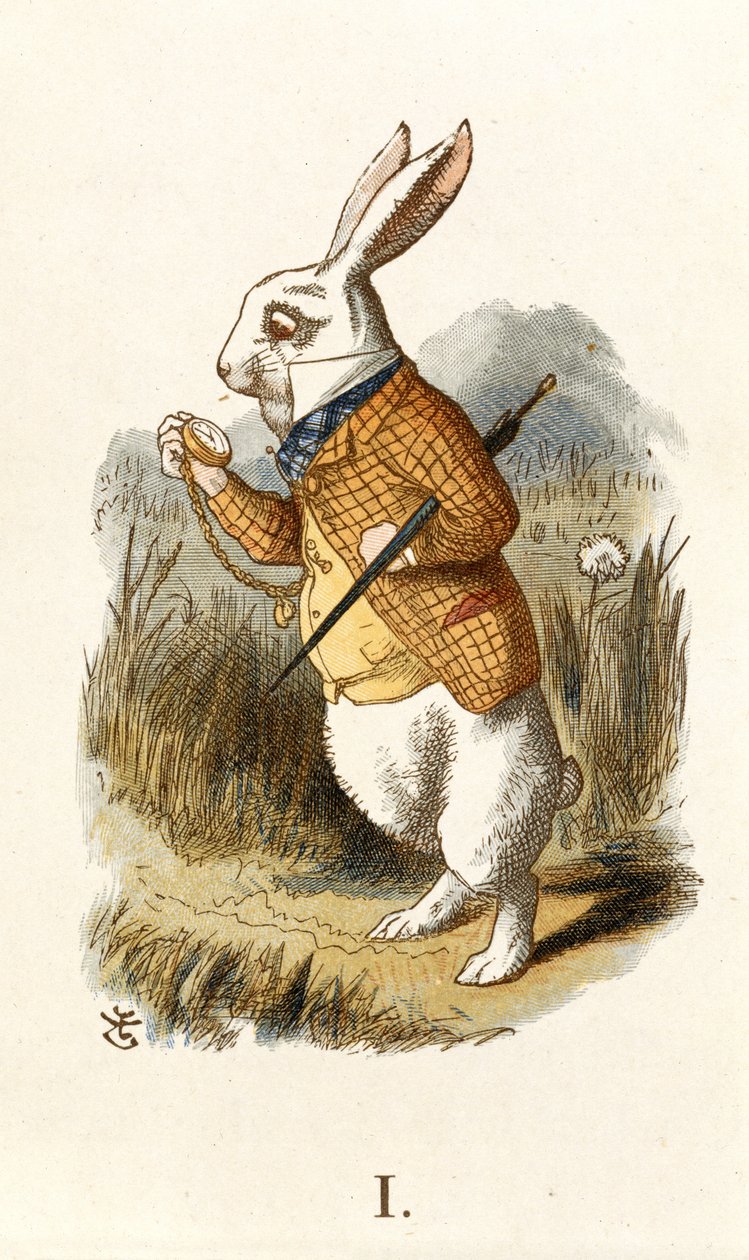 Bílý králík od John Tenniel