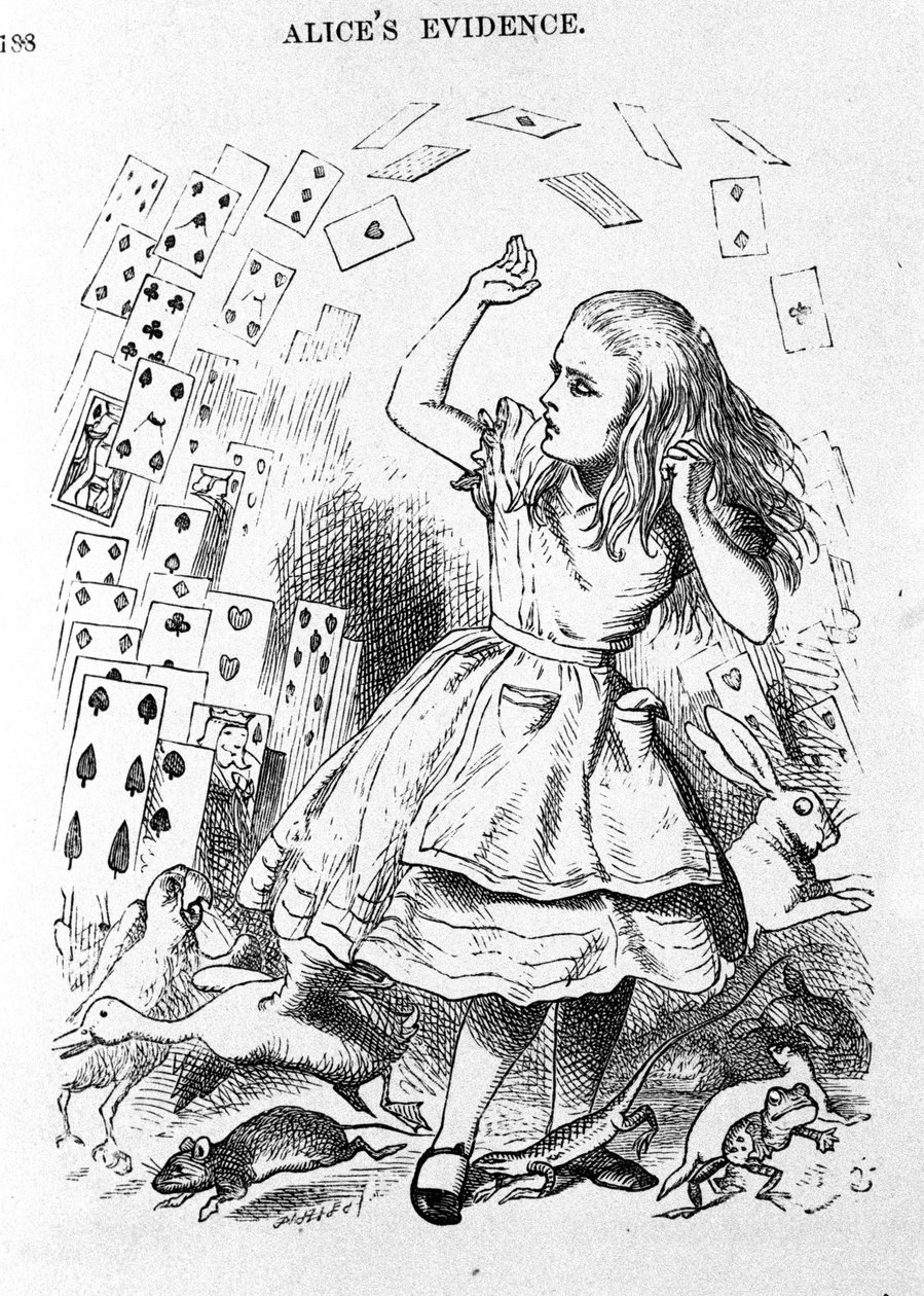 Karty ke hraní – ve „The školce“ „Alice