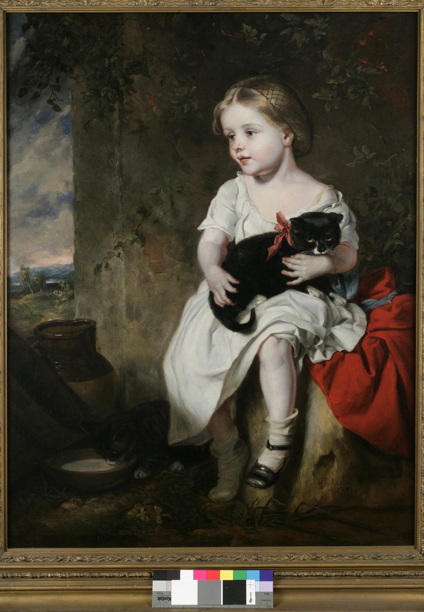Domácí mazlíček, 1853 od John Thomas Peele
