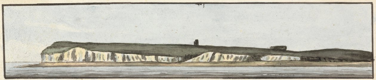 The North Foreland (jedna ze tří kreseb na jedné hoře) od John Thomas Serres