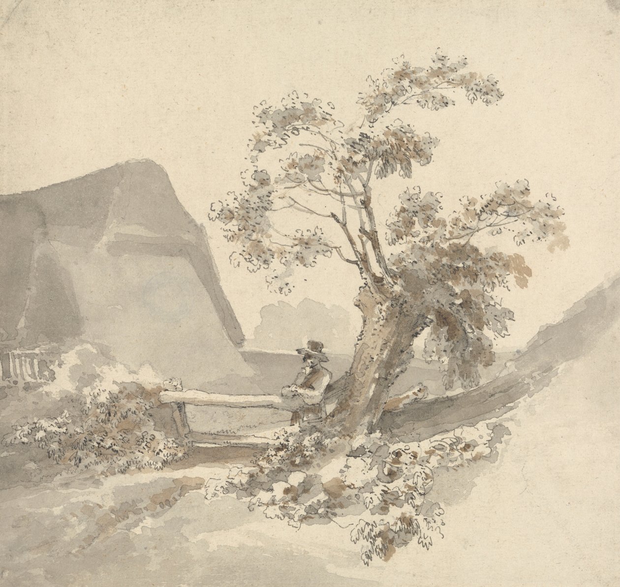 Muž vedle Stile od John Thomas Smith