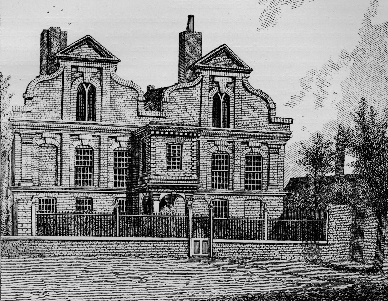 The Old Manor House, Hackney, 1800 1911 od John Thomas Smith