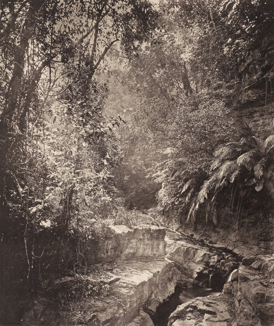 Horský průsmyk na ostrově Formosa od John Thomson