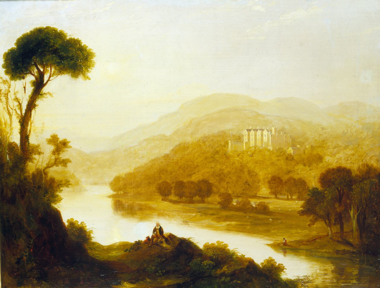 Abbotsford, domov sira Waltera Scotta, 1828 od John Thomson