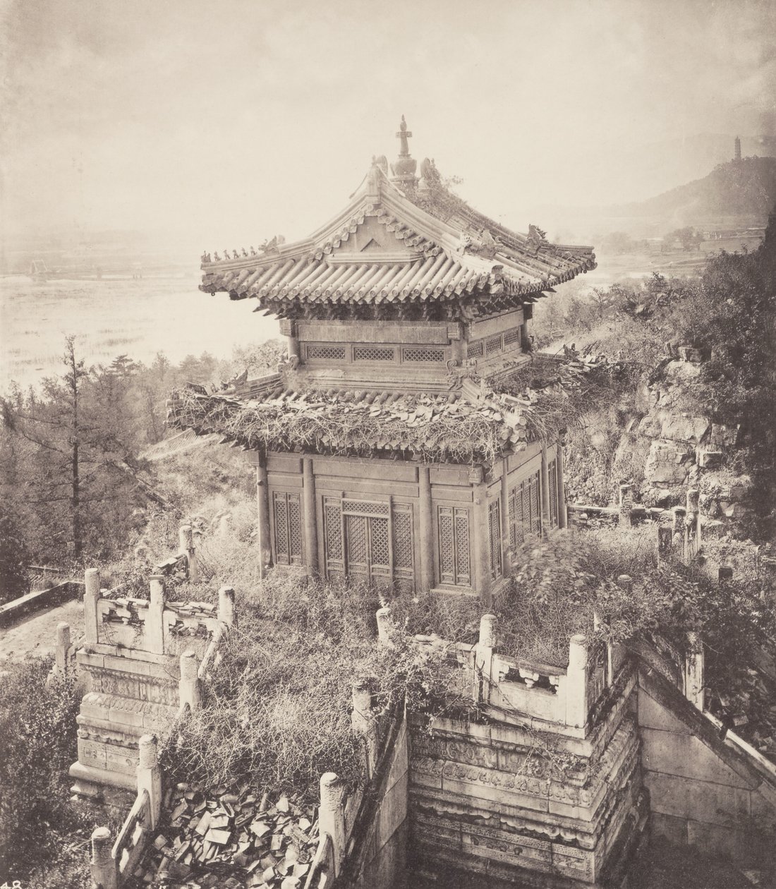 Bronzový chrám, Wan-Show-Shan od John Thomson