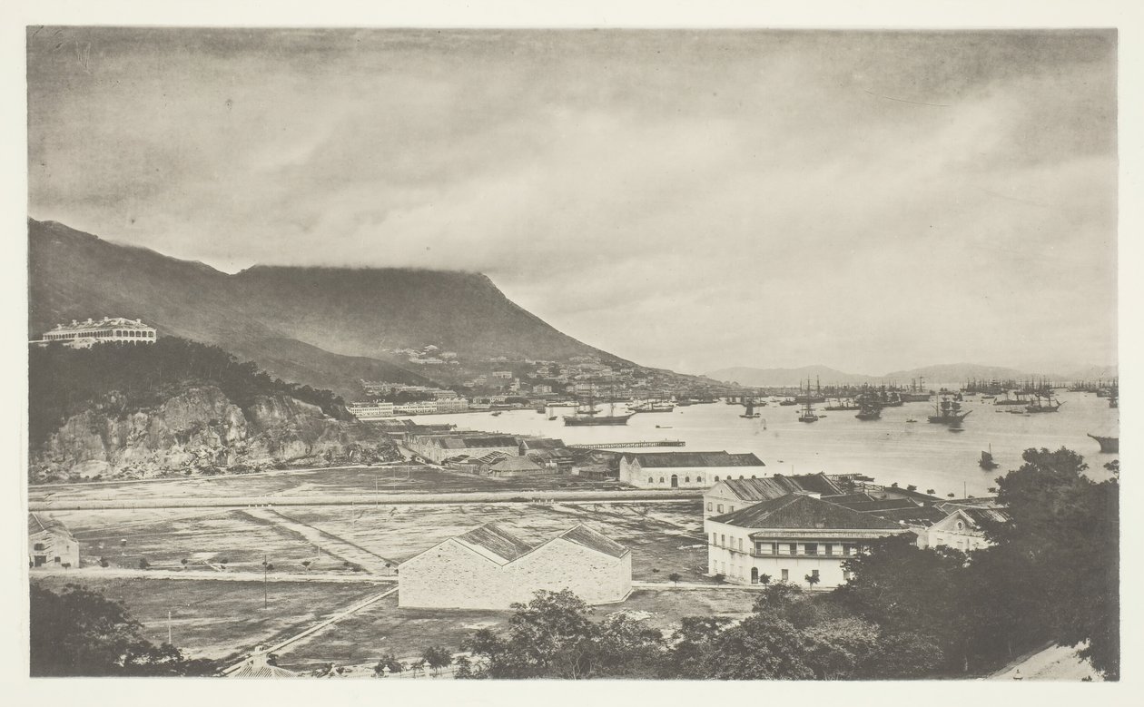 Město Victoria, Hong-Kong, c. 1868. od John Thomson