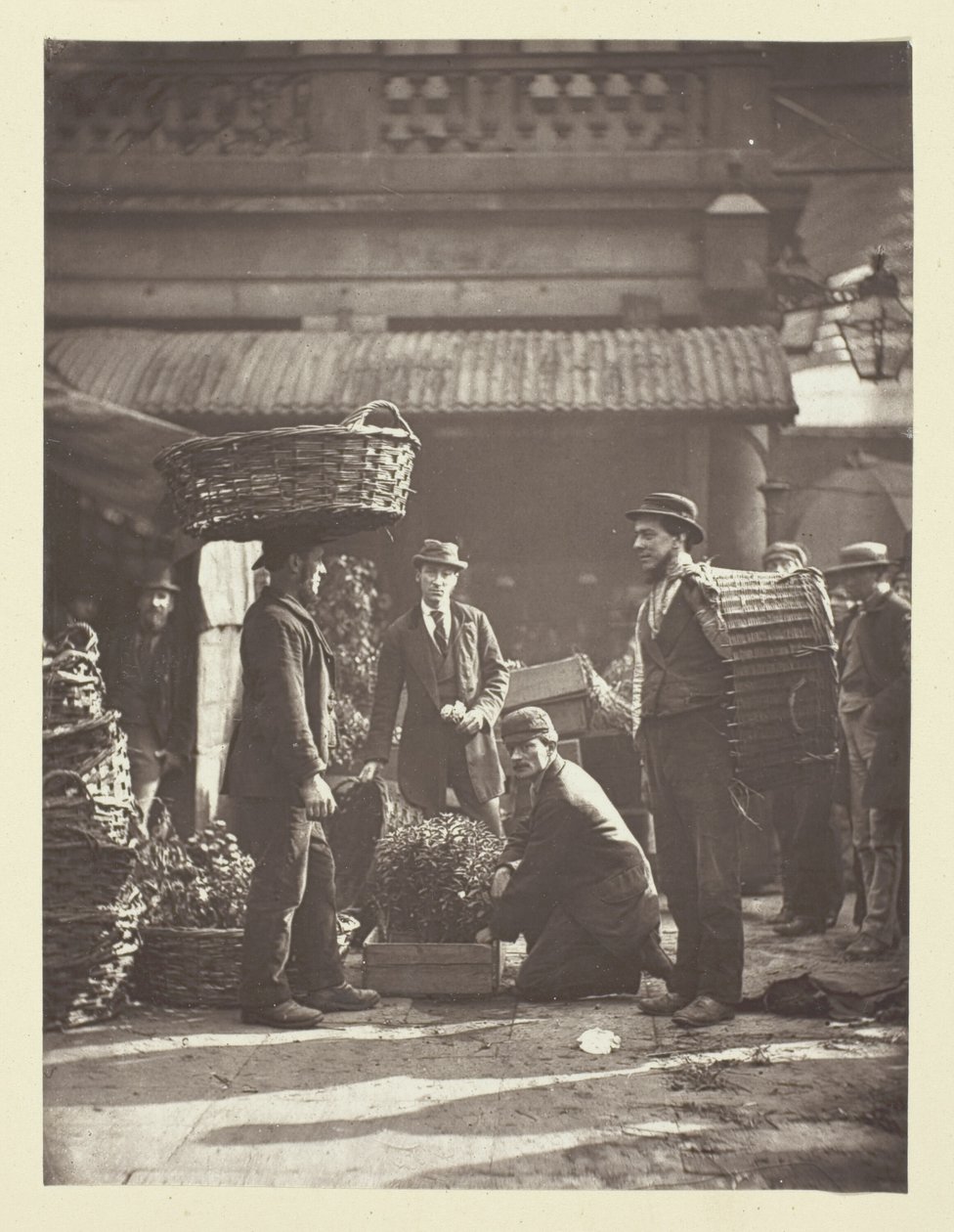 Dělníci z Covent Garden od John Thomson