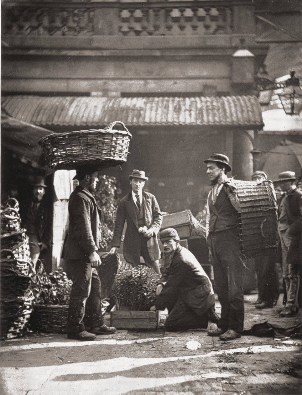 Covent Garden Labourers, z 