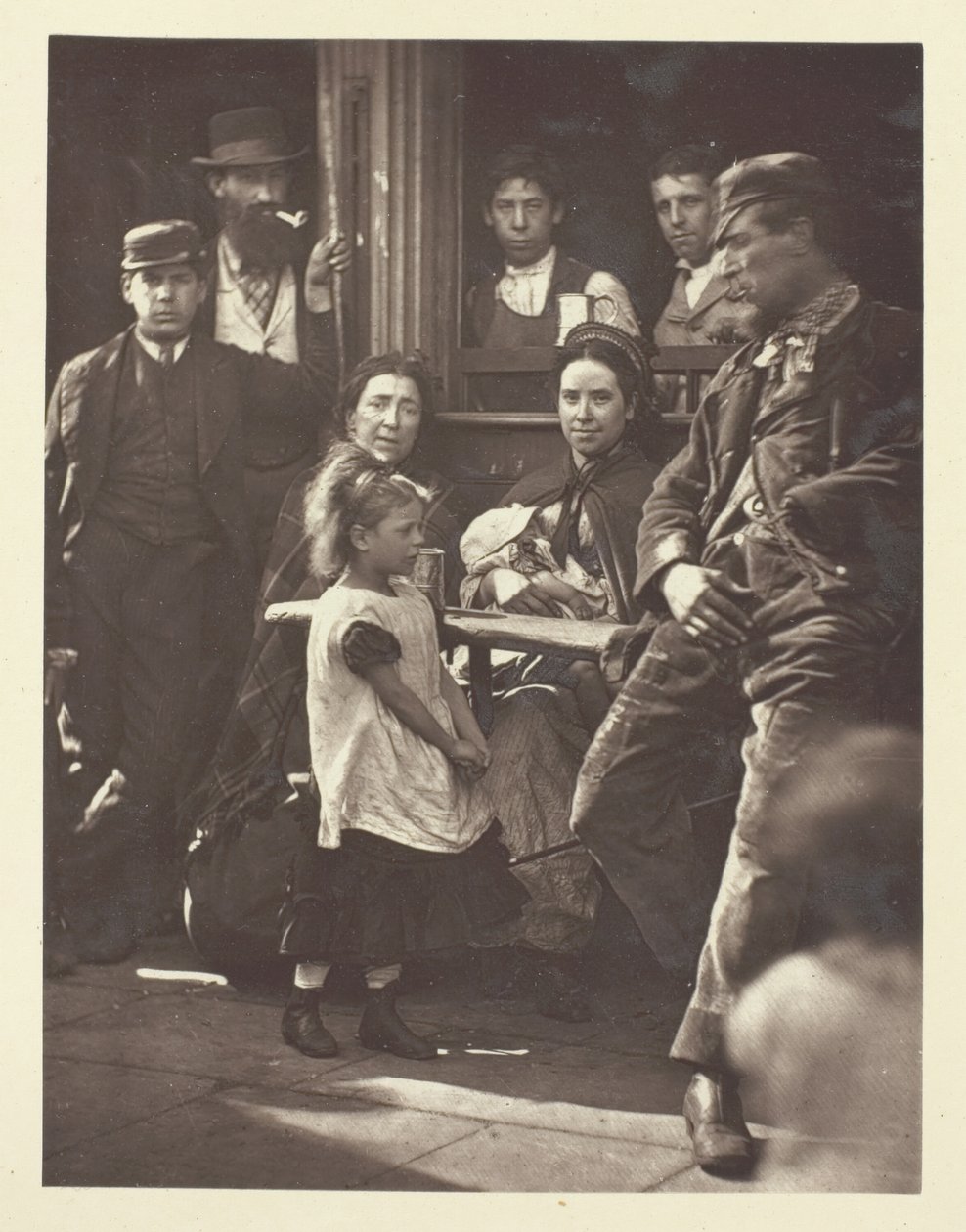 Hookey Alf, z White Chapel, 1881. od John Thomson