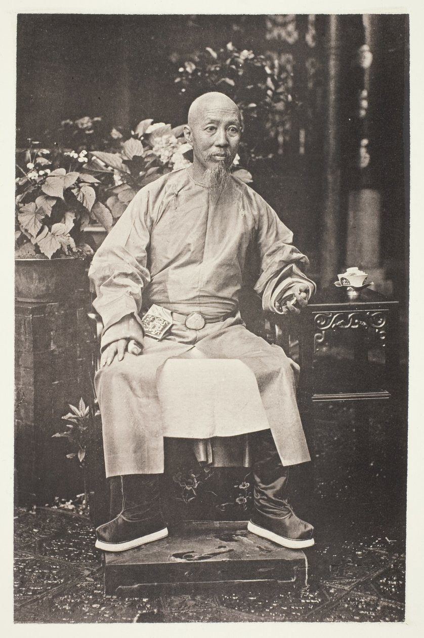 Jui-Lin, generální guvernér provincie Two Kwang od John Thomson