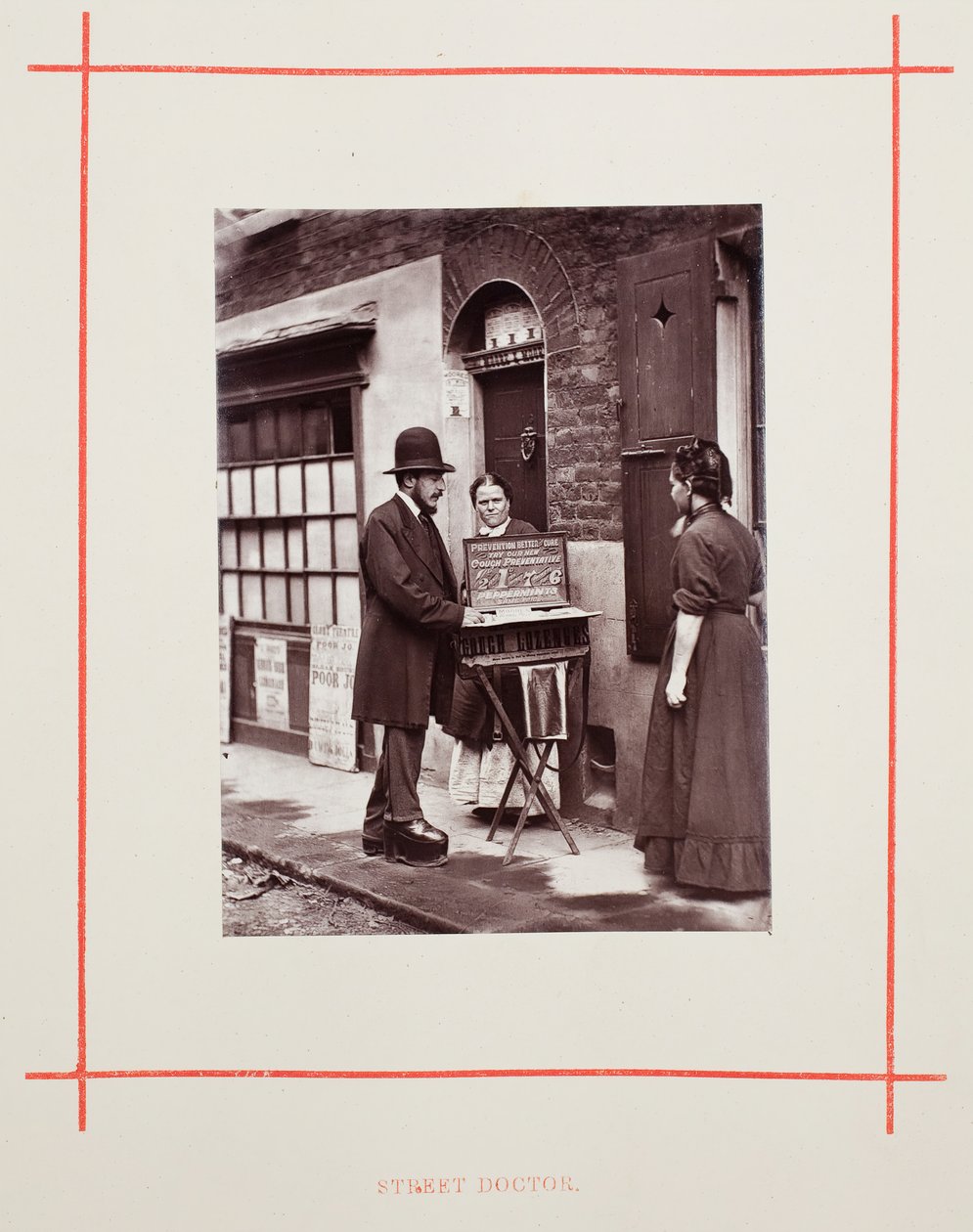 Pouliční lékaři, 1877. od John Thomson