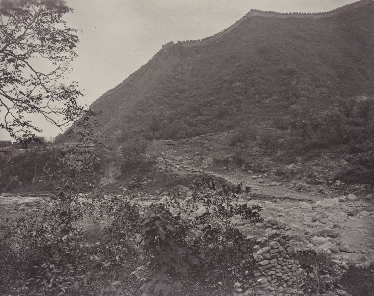 Pohled na Velkou zeď, Čína, c. 1871. od John Thomson