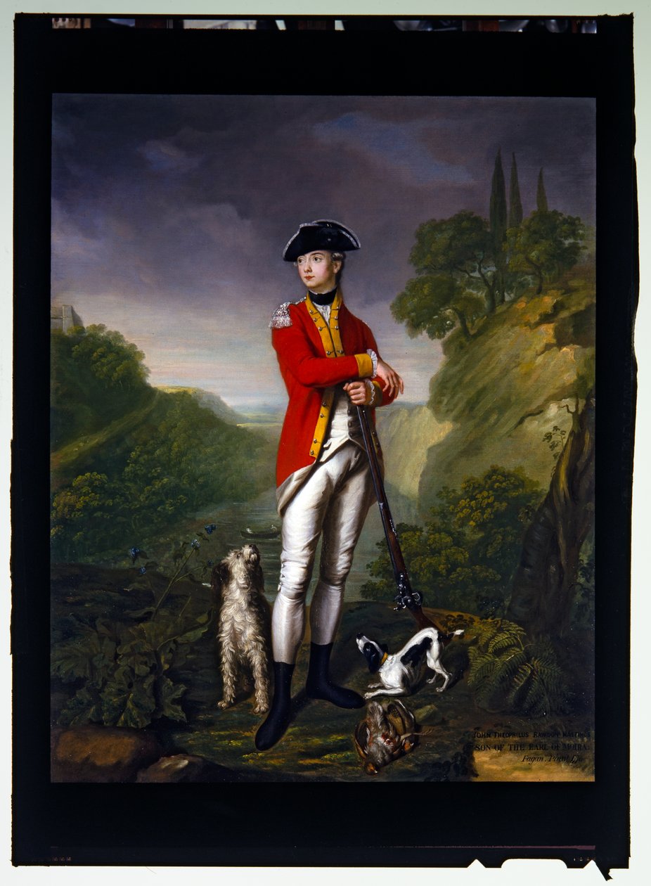 Portrét ctihodného Johna Ophiluse Rawdon-Hastingse od John Trotter