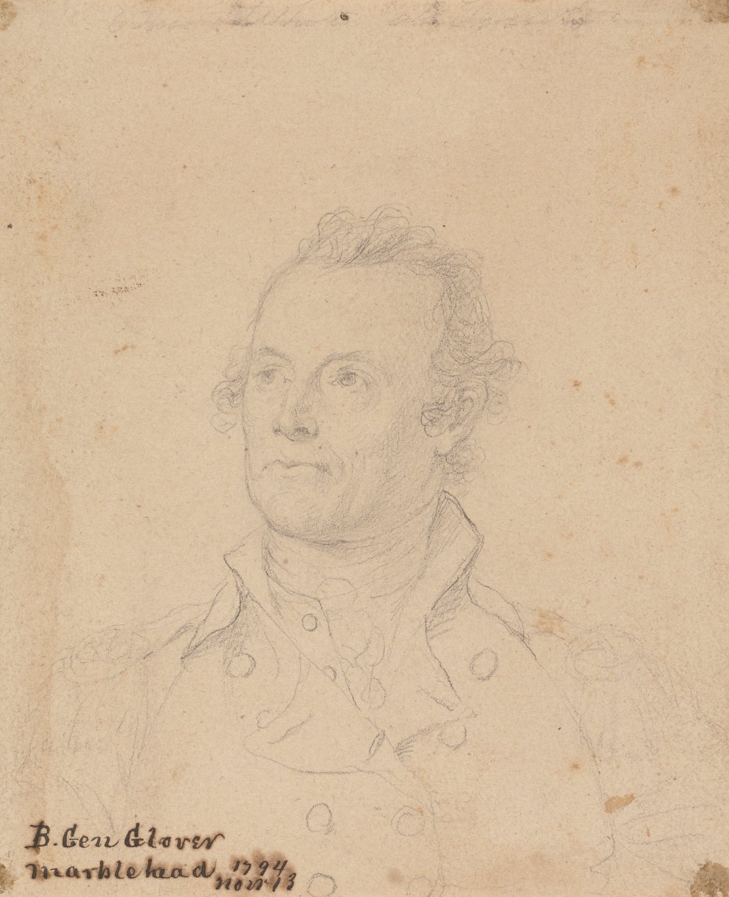 Brigádní generál John Glover od John Trumbull