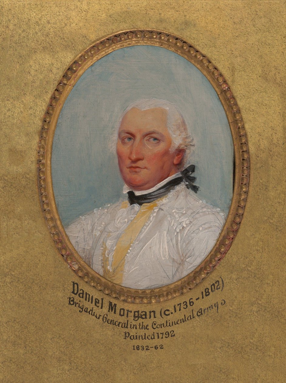 Daniel Morgan (asi 1736-1802) od John Trumbull