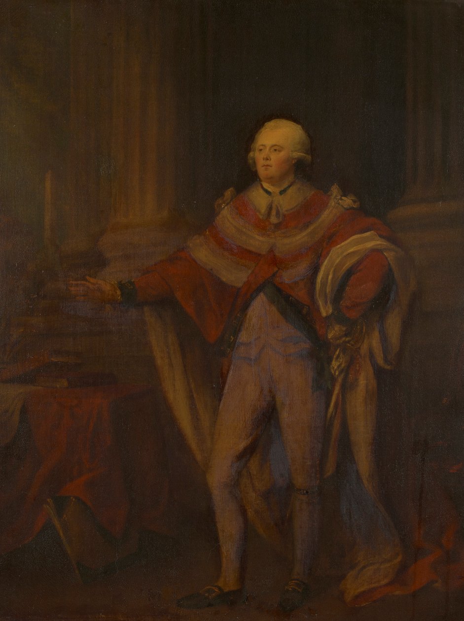 George Nugent-Temple-Grenville, první markýz z Buckinghamu a lord poručík Irska (1753-1818) od John Trumbull