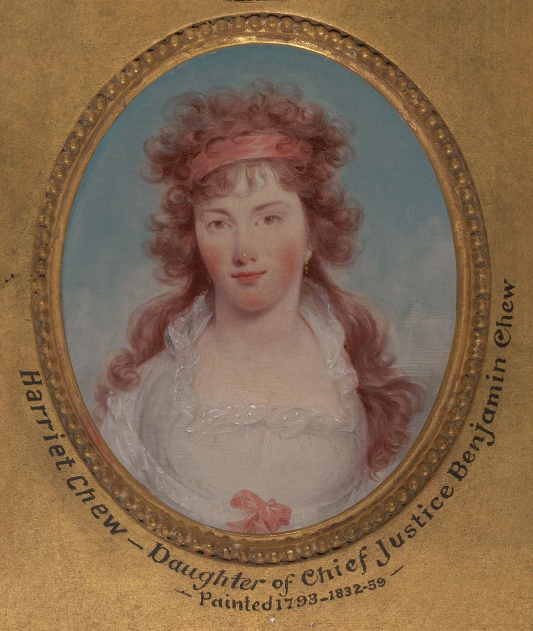 Harriet Chew (später Harriet Chew Carroll, 1775–1861) od John Trumbull