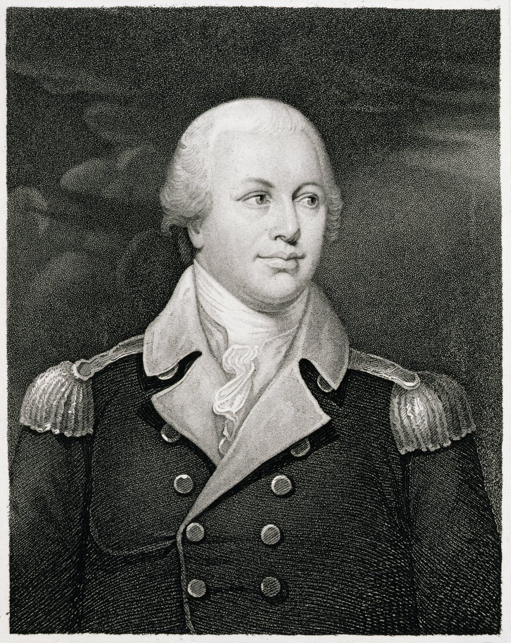 Generálmajor Nathaniel Greene (1742-86), vyryl John B. Forrest (1814-70) od John Trumbull