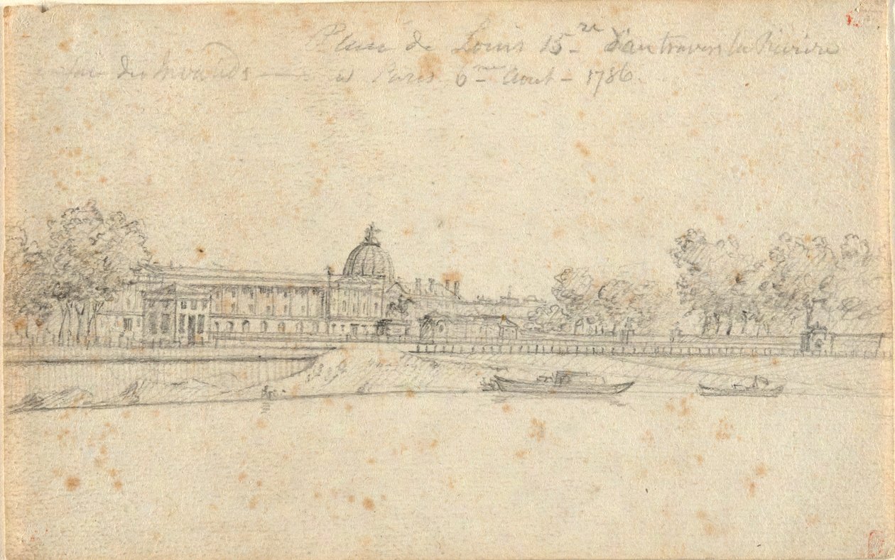 Místo Ludvíka XV od John Trumbull