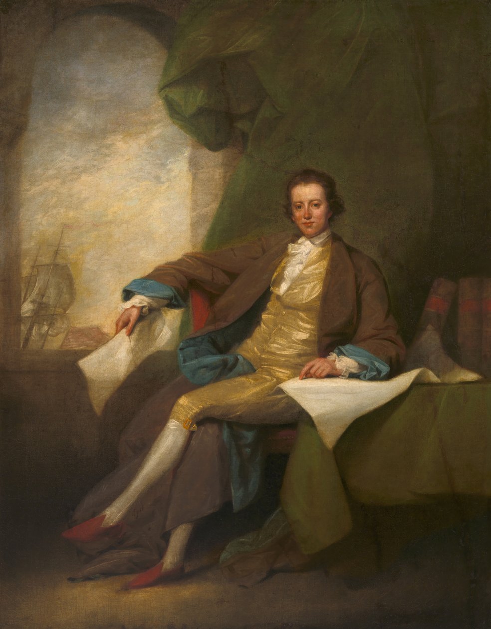 Samuel Blodget od John Trumbull