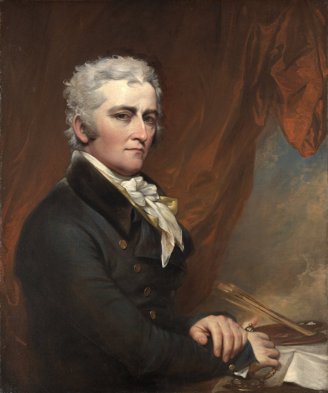Autoportrét, kolem roku 1802 od John Trumbull