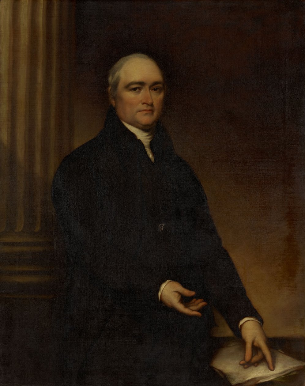 Timothy Dwight (1752–1817), bakalářský titul v roce 1769, magisterský titul v roce 1772 od John Trumbull