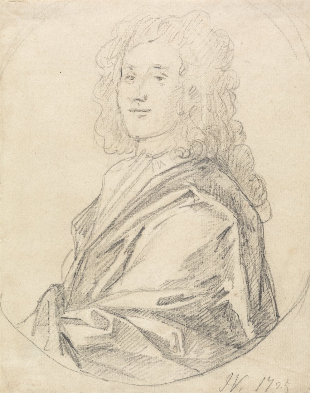 Portrét gentlemana od John Vanderbank