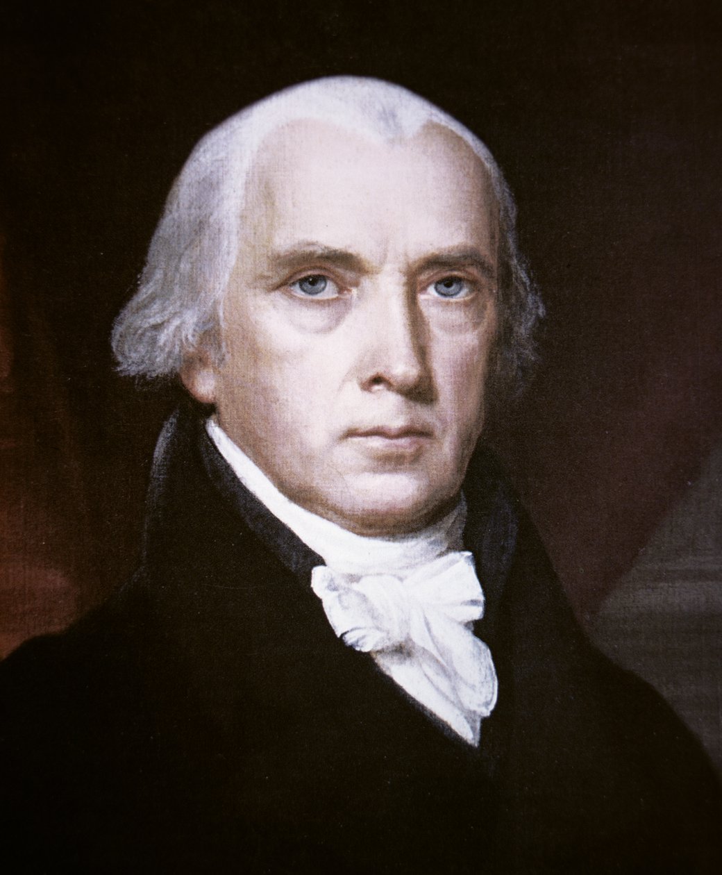 James Madison (1751-1836) (barevné lito) od John Vanderlyn