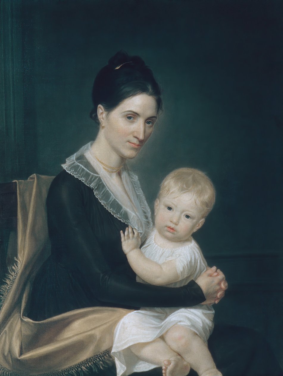 Paní Marinus Willett a její syn Marinus, Jr., ca. 1802. od John Vanderlyn