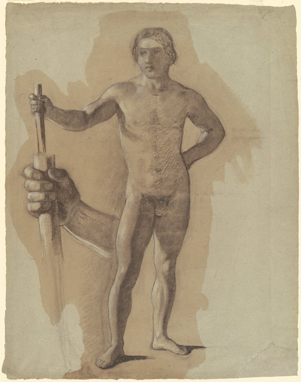 Studie na "Přistání Kolumba" od John Vanderlyn