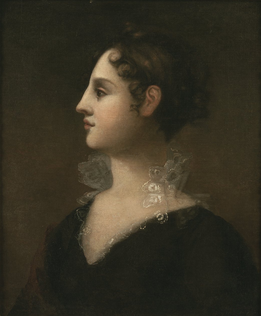 Theodosia Burr (paní Joseph Alston, 1783-1813), 1802. Olej na plátně od John Vanderlyn