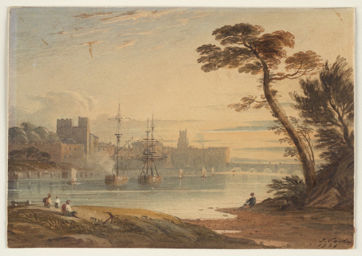 Pohled na Chester od John Varley