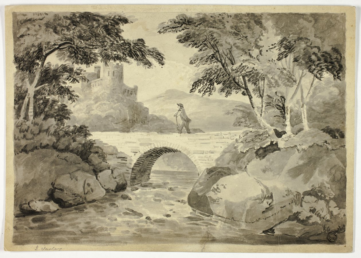 Kidwelly Castle, Jižní Wales od John Varley