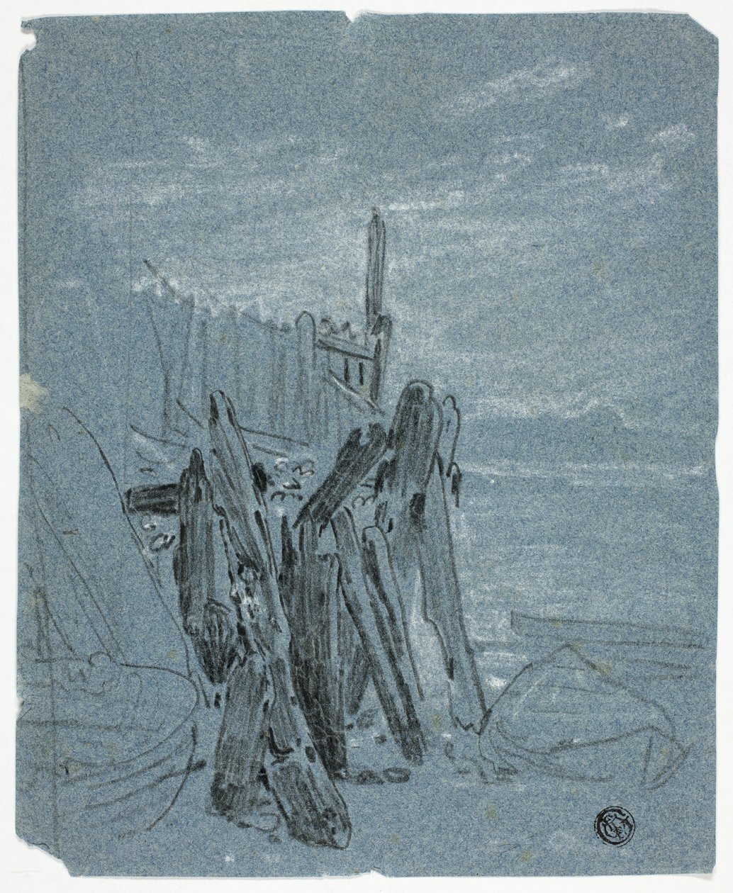 Stockade Near Shore od John Varley