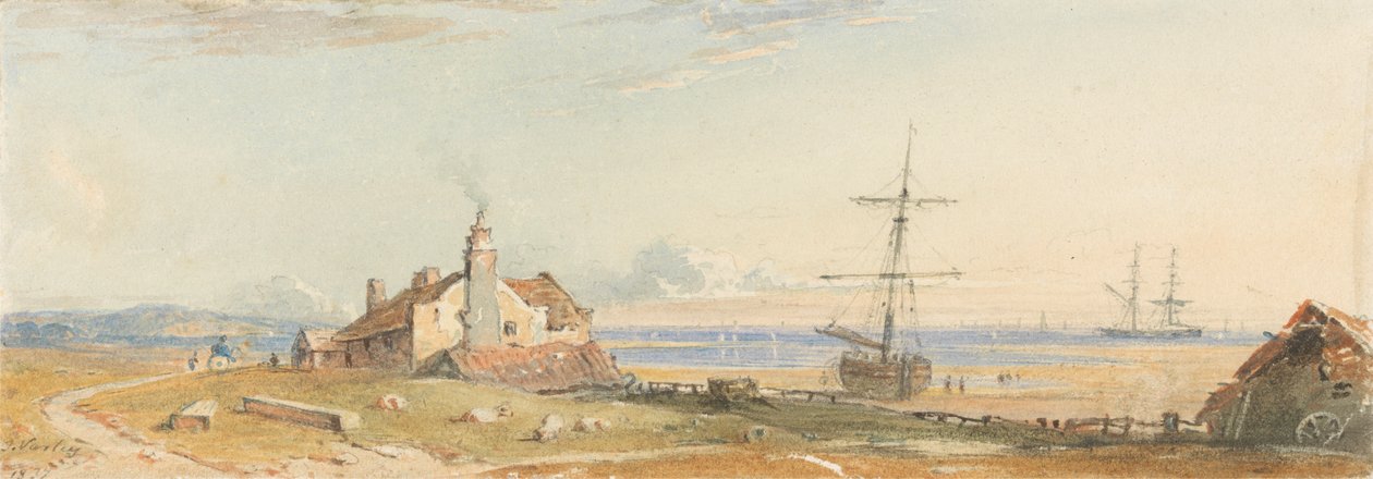 Velšské pobřeží od John Varley