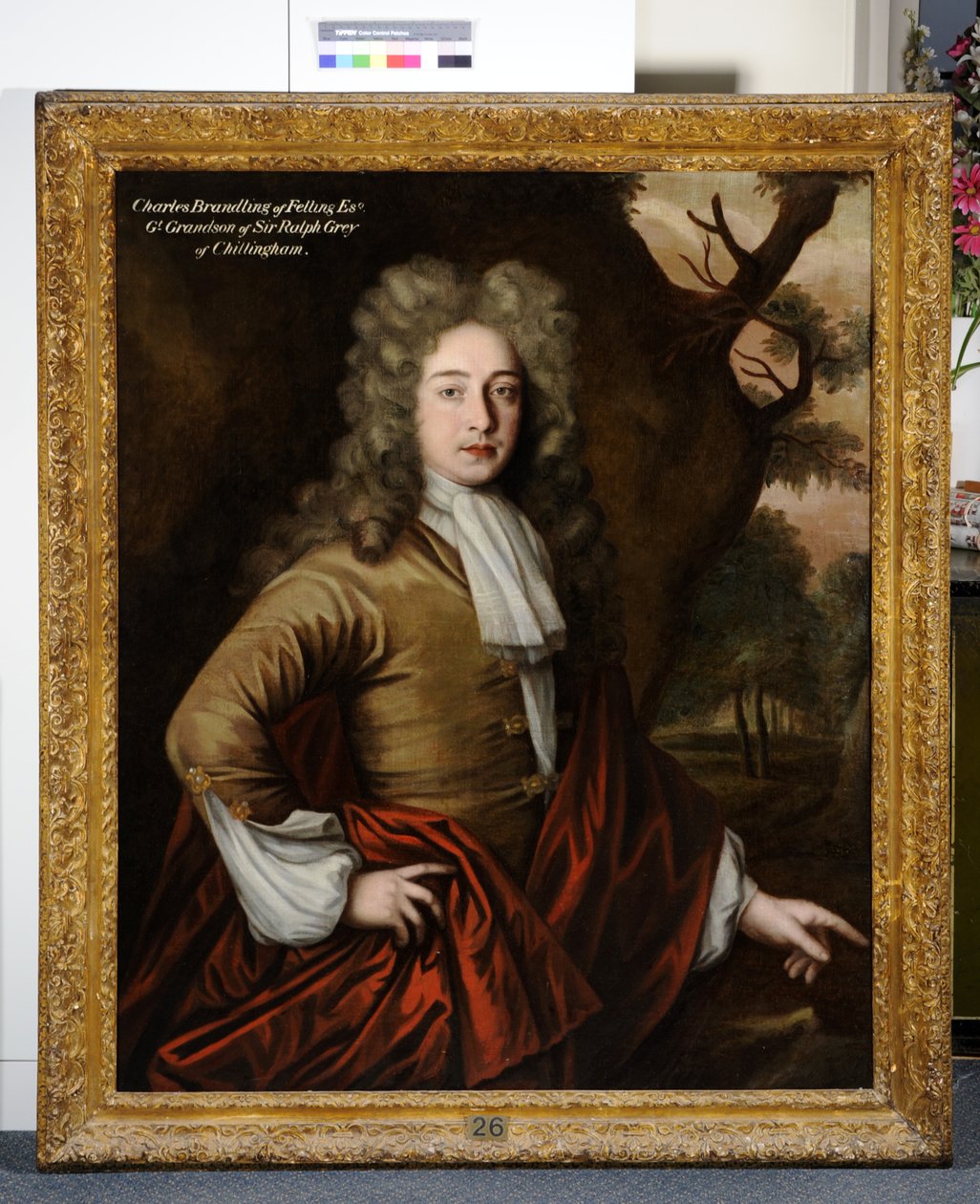 Portrét Charlese Brandlinga od John Verelst